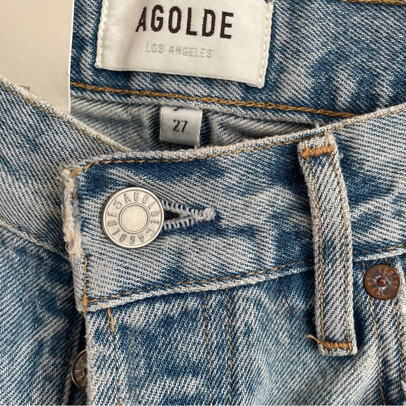 AGOLDE lana mid rise vintage straight jeans - Picture 6 of 8